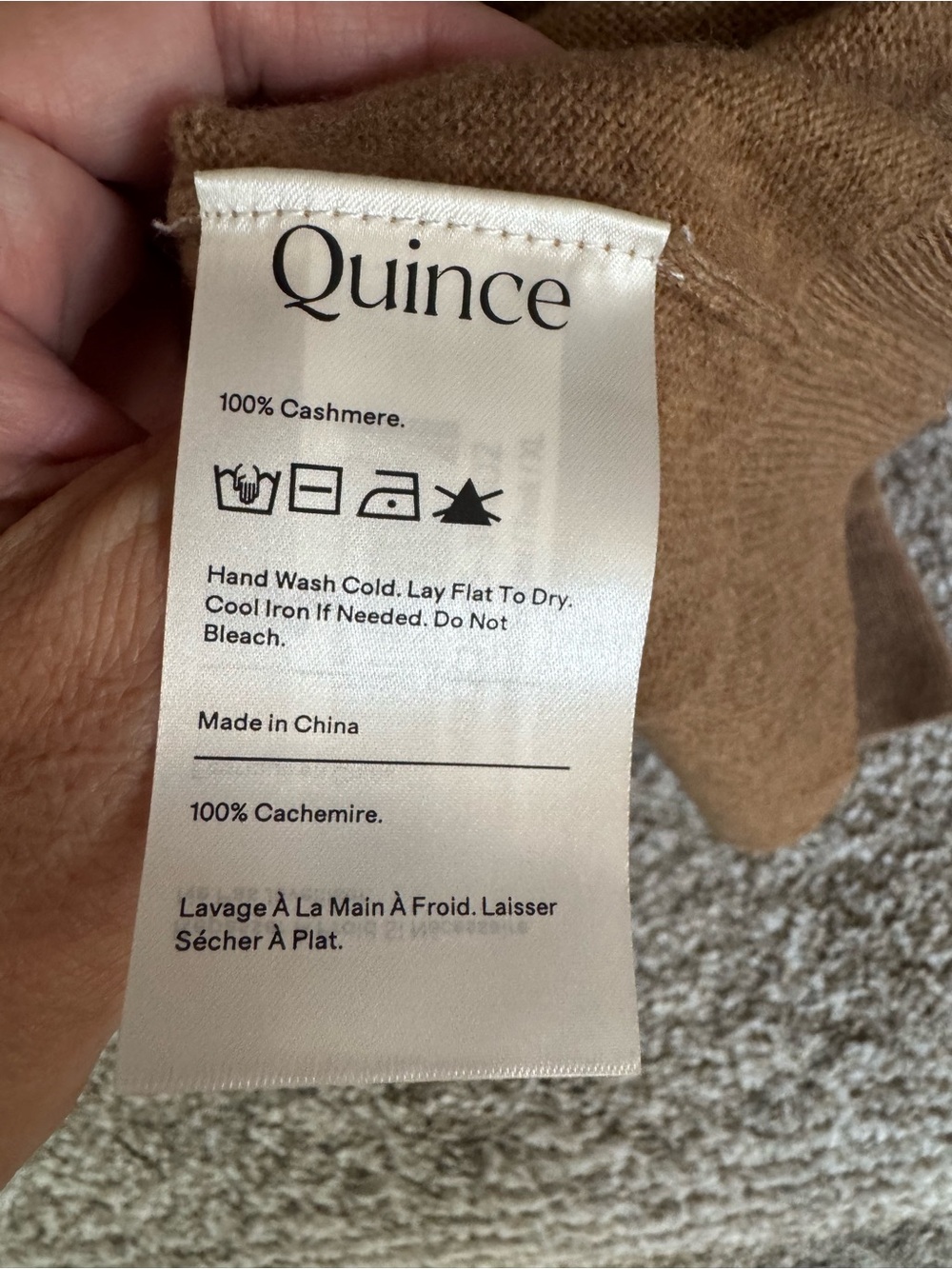 NWT Quince Cashmere Sweater XL and Medium - Picture 10 of 12